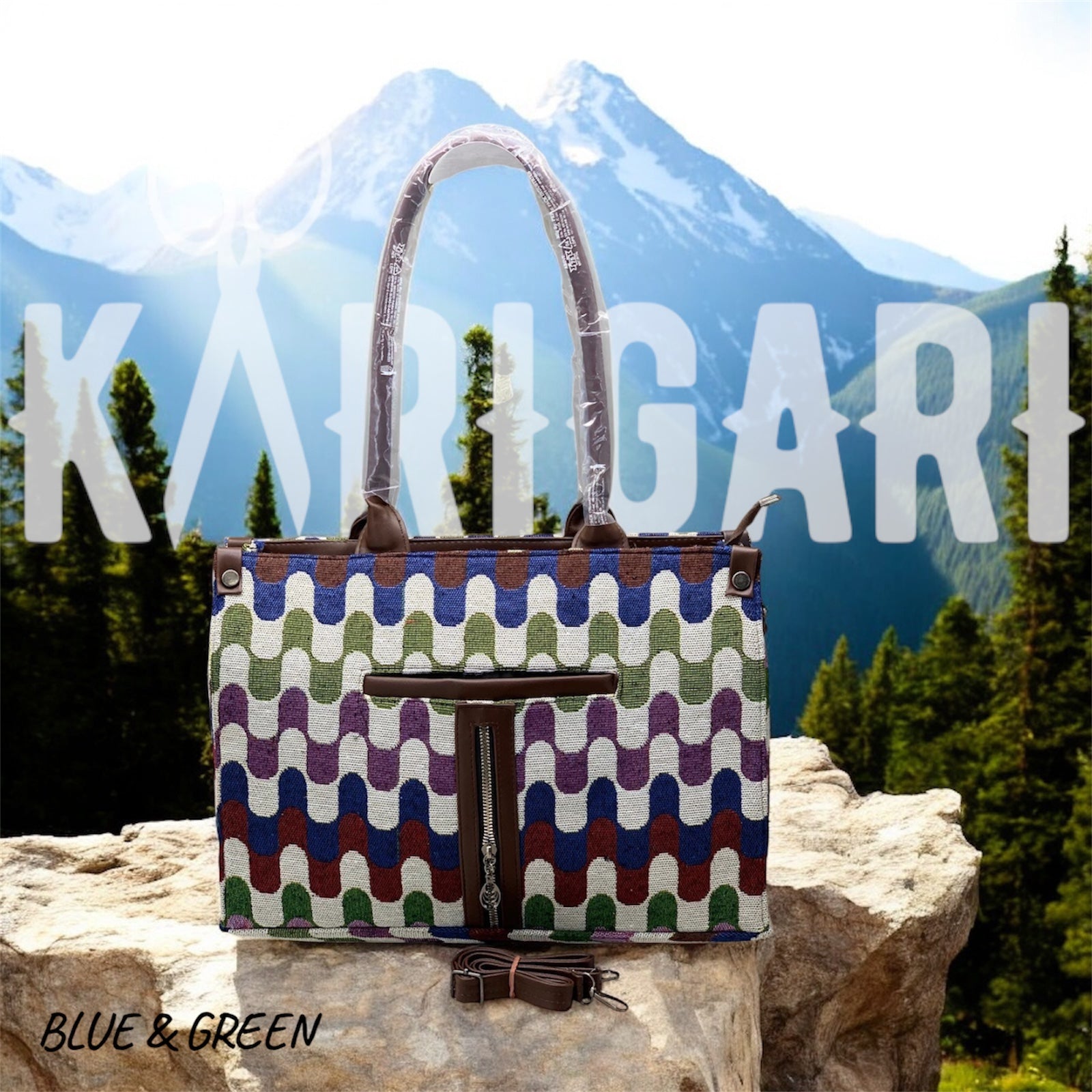 JACQUARD OFFICE TOTE