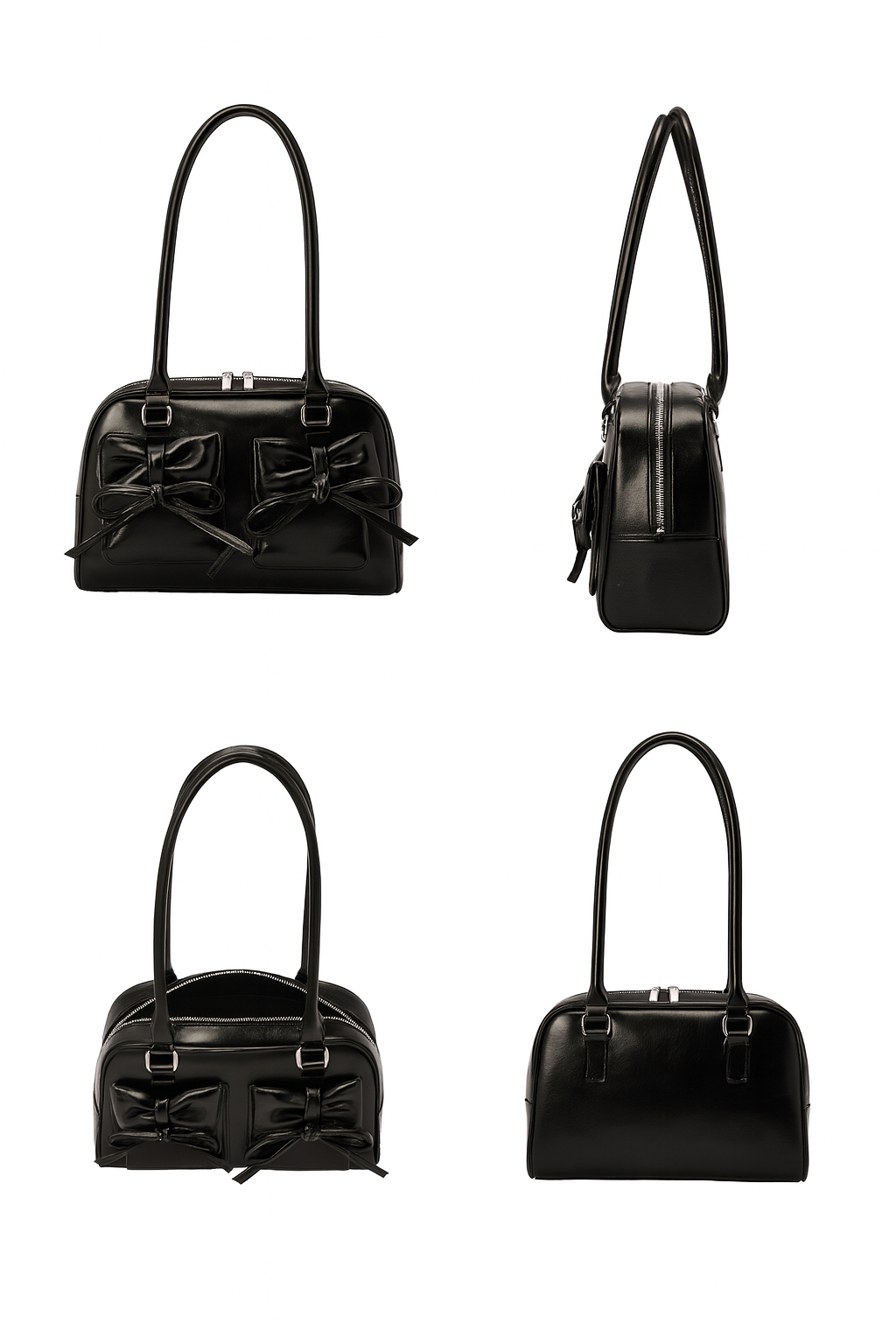 The 2 BOW TOTE BAG