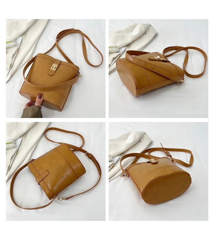 Karigari Black Bucket Sling  Handy& Crossbody