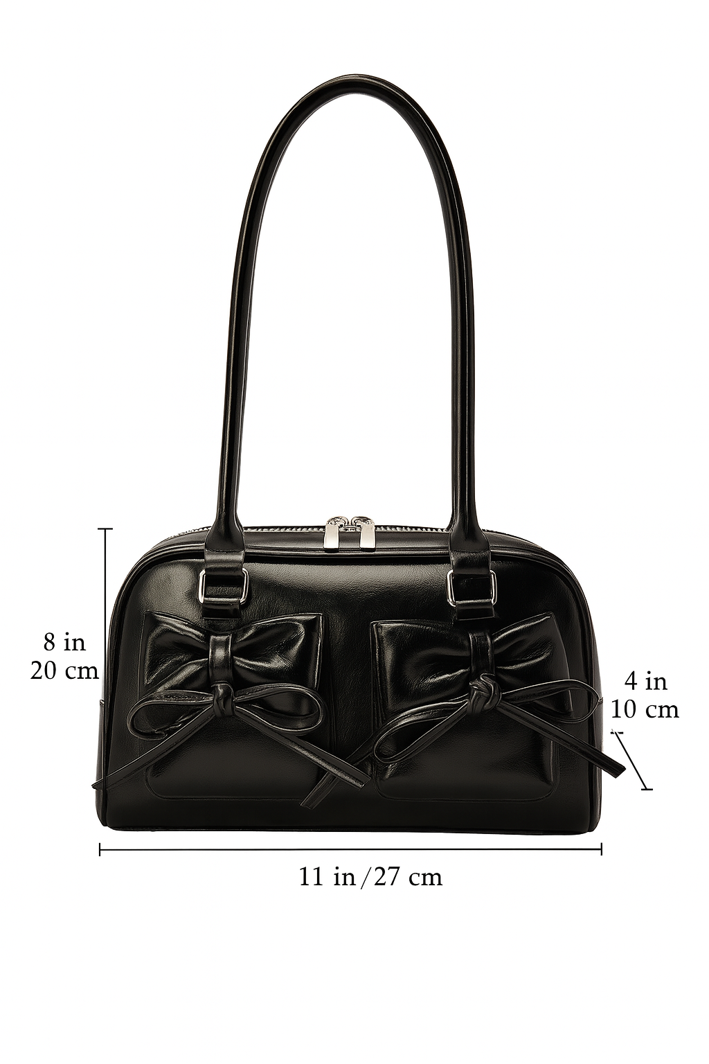 The 2 BOW TOTE BAG