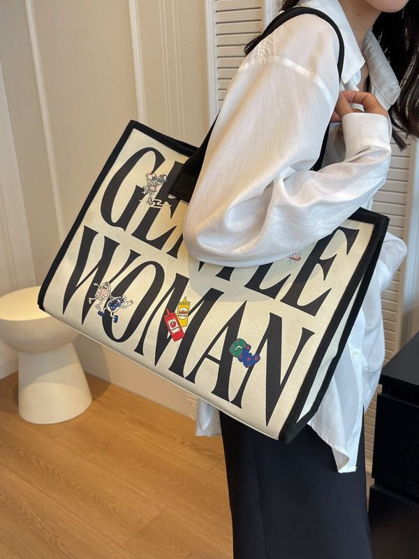 Gentlewoman Canvas Tote Bag – Oversized