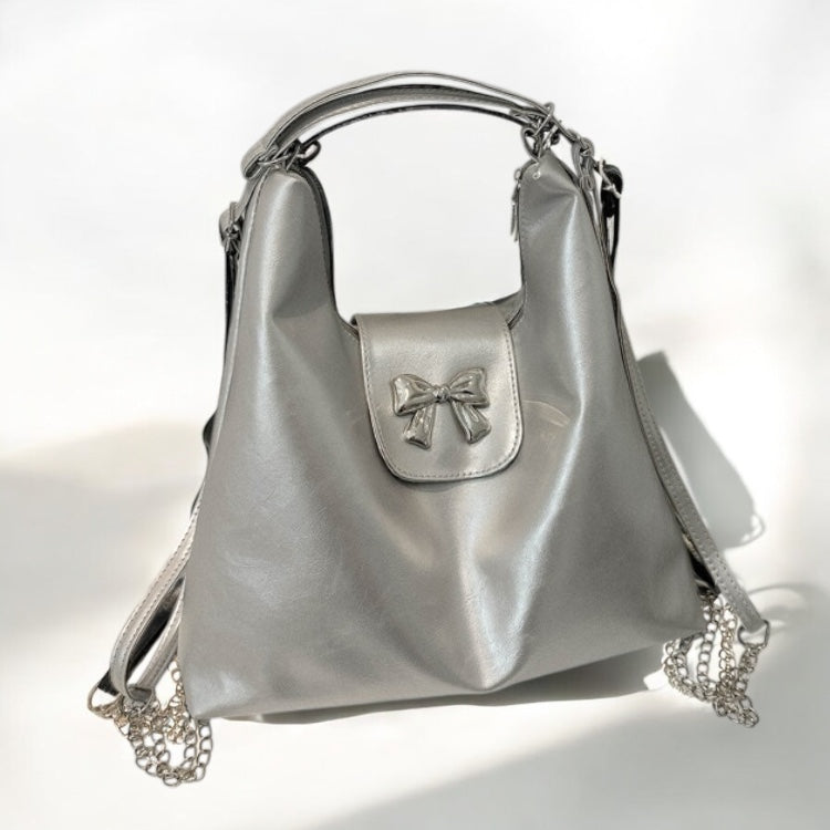 Midnight Shine Bow Backpack 2 in 1